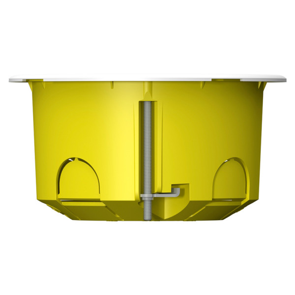 Монтажна коробка для порожніх стін Plank Electrotechnic BOXES MB102 (PLK6002400) типу МВ 80х45мм (жовта) - фото №2