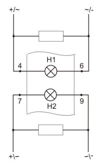 Сигнальна лампа F&F LK-714 - фото №4