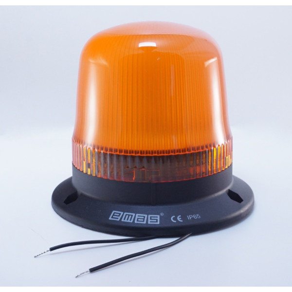 Мультифункціональний проблисковий маяк EMAS IT120Y024 Ø120 24В AC/DC жовтий - фото №2