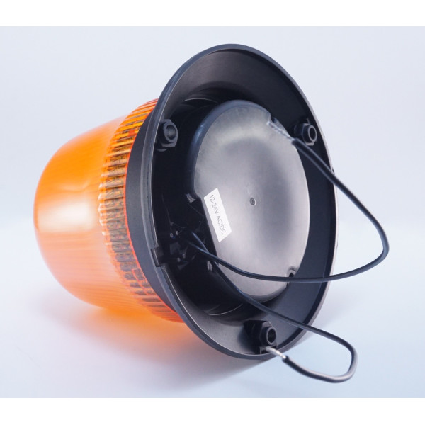 Мультифункціональний проблисковий маяк EMAS IT120Y024 Ø120 24В AC/DC жовтий - фото №4