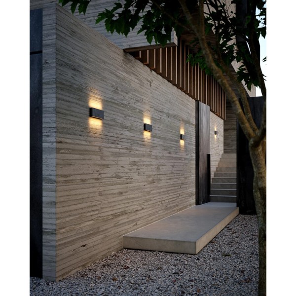 Уличный светильник Nordlux 2118181003 Kinver LED 1x10W 3000K 800Lm IP54 черный - фото №1