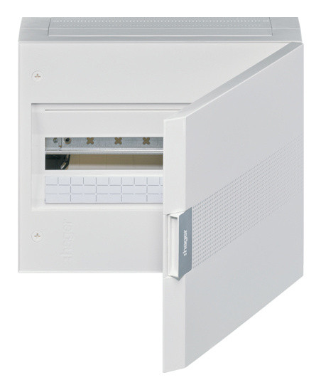 Електрощит Hager Vega VB118PB 18M з білими дверцятами