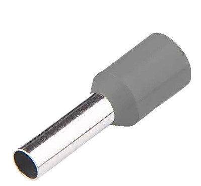 Втулковий наконечник TNSy Е4009 4мм² 100шт сірий (TNSy5502850)