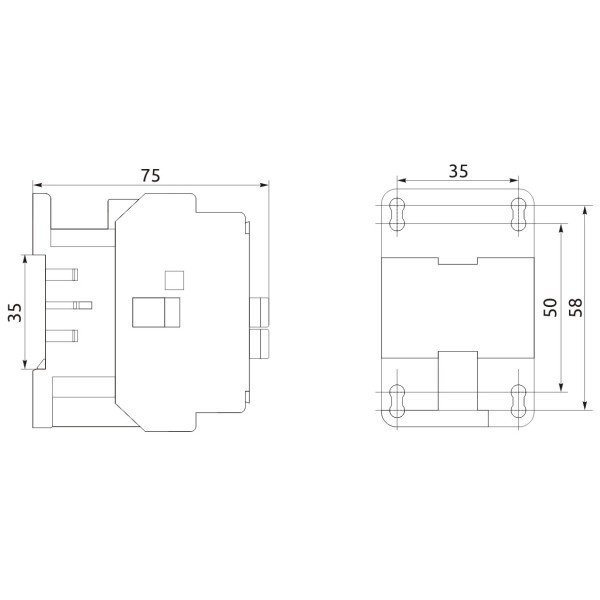 Магнитный пускатель Promfactor FC-1/12А 1NC AC42В (FC11012042) - фото №2
