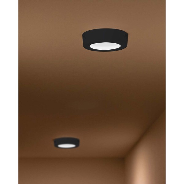 Светильник потолочный Goldlux 336040 Rigel LED 1x4.8W 4000K 550Lm IP20 черный - фото №2