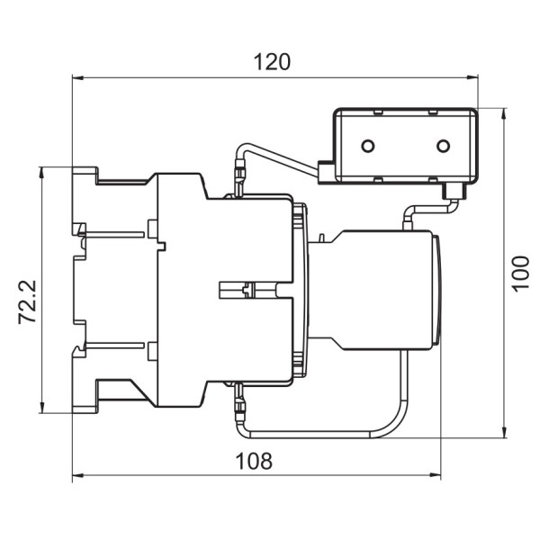 Контактор ETI 004643818 CEM CK 15.02N (15 кВАр 400-440V) - фото №3