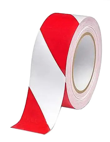 Сигнальная лента TNSy 72х100м бело-красная (TNSy5503217)