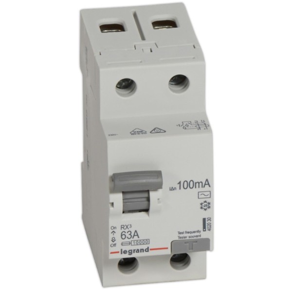 ПЗВ Legrand (402030) RX3 1Р+N 63А 100mA AC