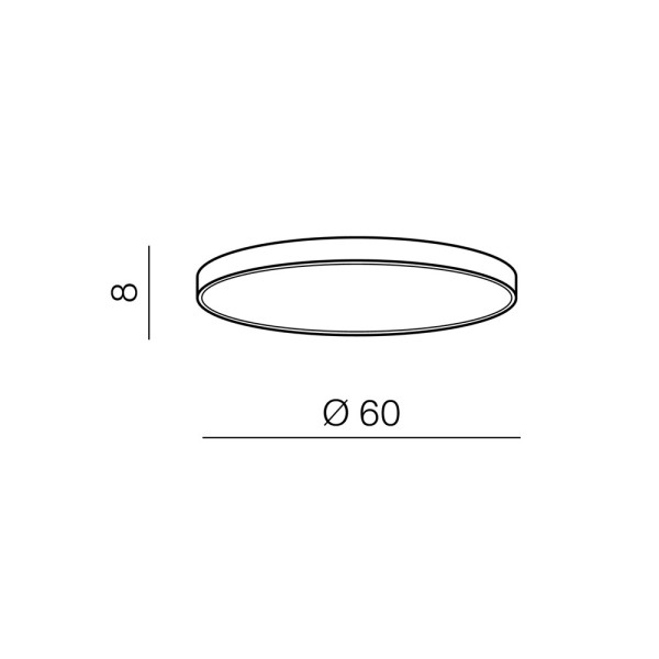 Потолочный светильник Azzardo AZ5083 Marcello Led 1x70W 3000K-6500K 3600Lm IP20 - фото №1