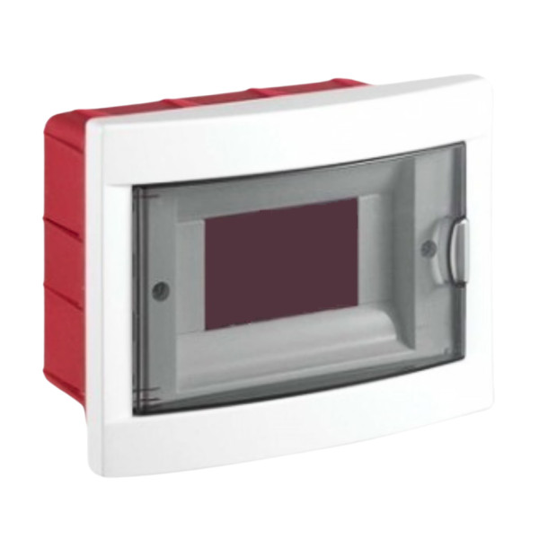 Вбудований пластиковий щит UEC ЩРВ-П-6 176х135х100мм IP40