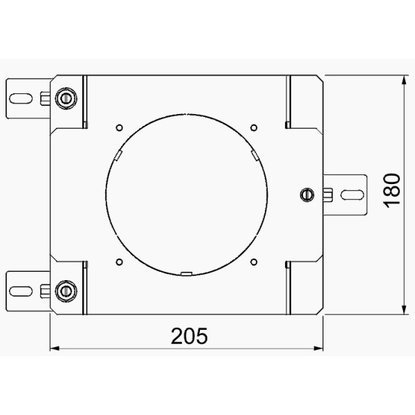 Монтажная коробка в наливной пол OBO Bettermann (7428526) UD для люка GES R2 h=85-130мм из оцинкованной стали - фото №2