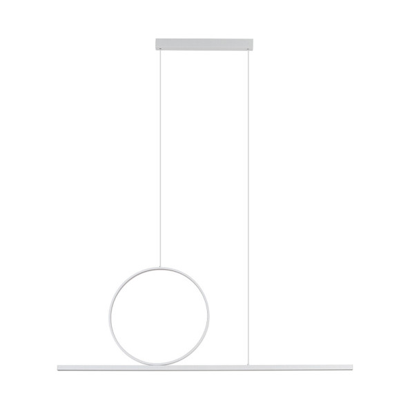 Подвесной светильник, люстра Nowodvorski 11885 Lineo LED 2x39W 3000K 1500Lm IP20 белый