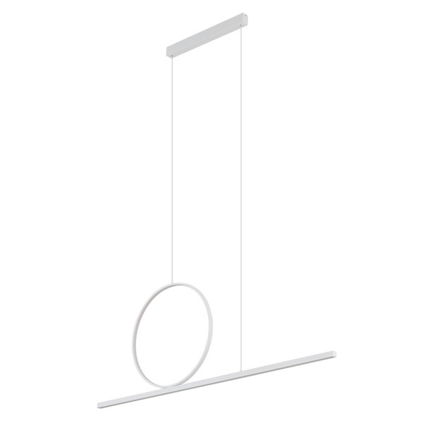 Подвесной светильник, люстра Nowodvorski 11885 Lineo LED 2x39W 3000K 1500Lm IP20 белый - фото №1