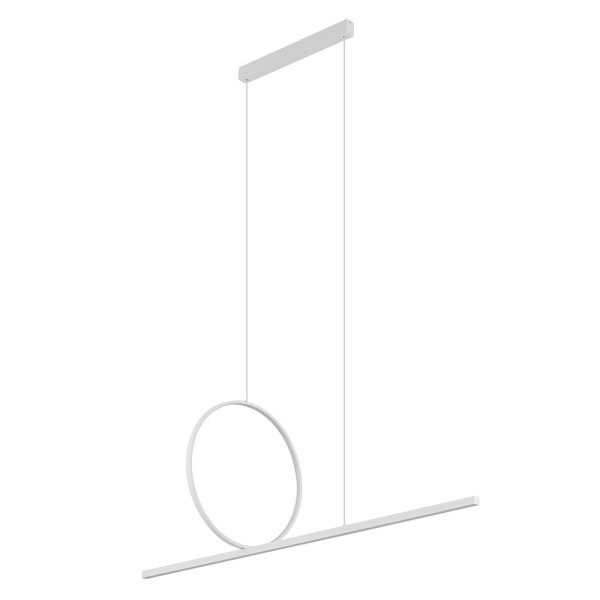 Подвесной светильник, люстра Nowodvorski 11885 Lineo LED 2x39W 3000K 1500Lm IP20 белый - фото №2