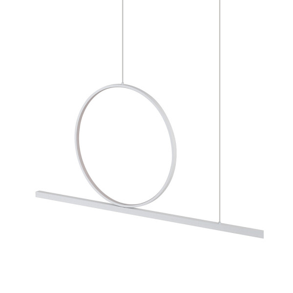 Подвесной светильник, люстра Nowodvorski 11885 Lineo LED 2x39W 3000K 1500Lm IP20 белый - фото №3