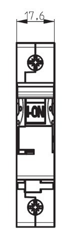 Автоматичний вимикач ETI 002141507 ETIMAT 6 1p C 1.6A (6kA) - фото №1