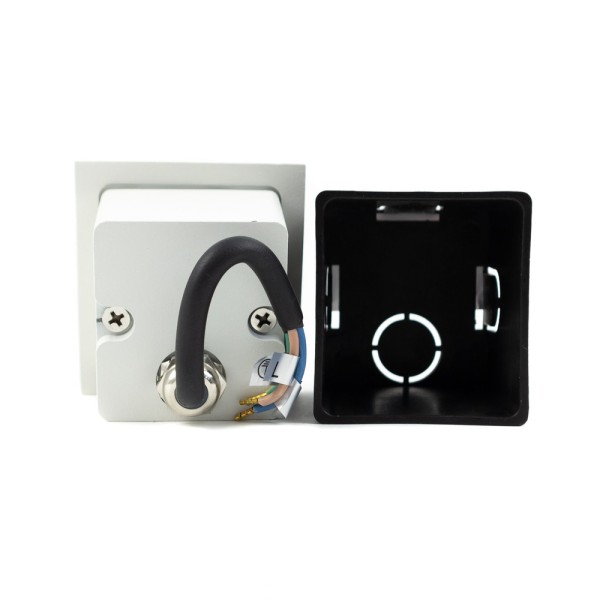 Вуличний світильник Nowodvorski 6908 Step LED 1x3W 3000K 190Lm IP44 білий - фото №1