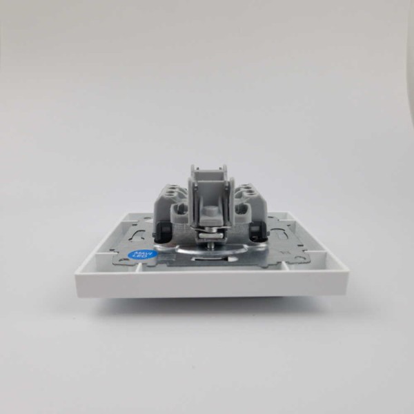 Выключатель EL-BI VEGA белый мат 2-кл ( 510-016200-202 ) - фото №4