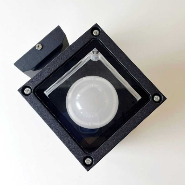 Светильник фасадный Violux TETRIS-1D 40Вт E27 IP44 черный ( 500210 ) - фото №7