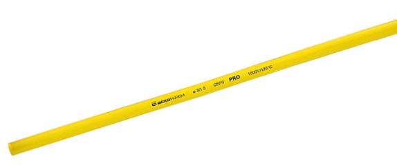 Термоусадочная трубка Аско-Укрем PRO Ø 3,0/1,5 желтая (A0150040459)