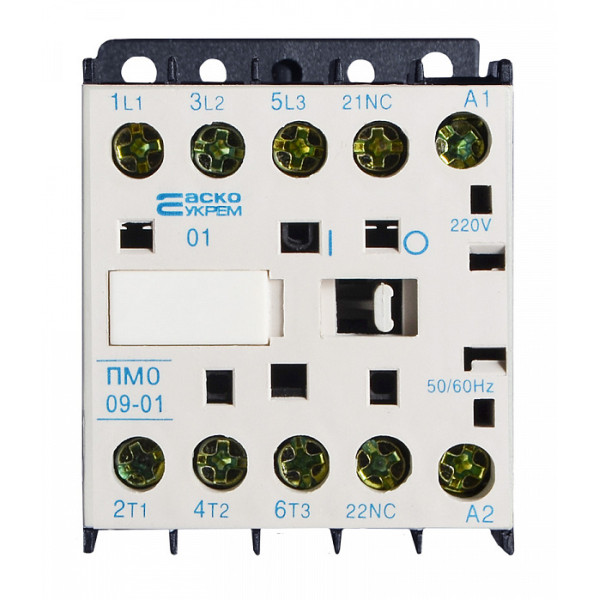 Мініконтактор Аско-Укрем ПМ 0-09-01 M7 220В LC1-K0901 (A0040010038) - фото №1