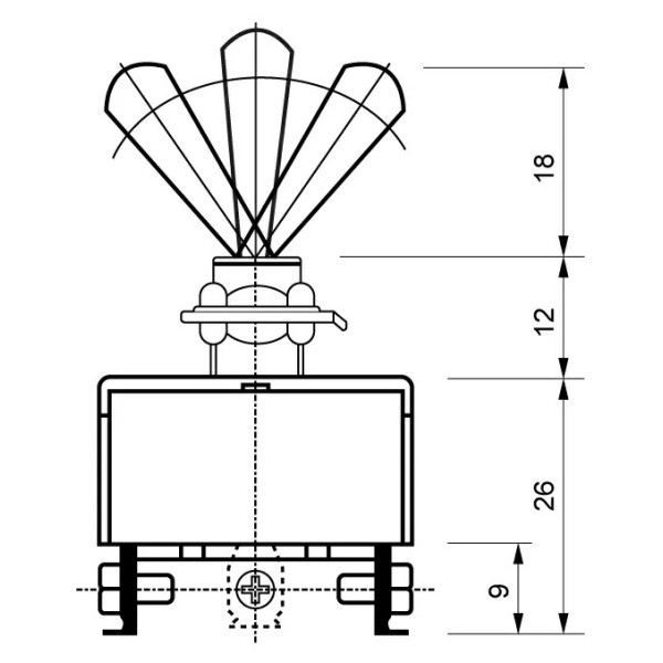 Тумблер Аско-Укрем 1322 A0140060006 - фото №4