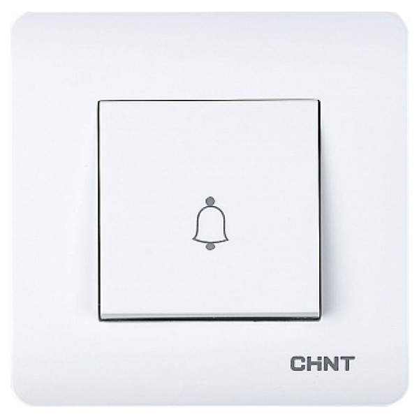 Вимикач дверного дзвоника Chint NEW3 білий (715387)