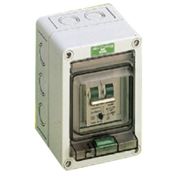 Щит навесной ЕК 002 для 2-х автомат. выкл - фото №2