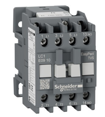 Контактор Schneider Electric LC1E0910F5 3Р Е 1NO 9А АС3 110В