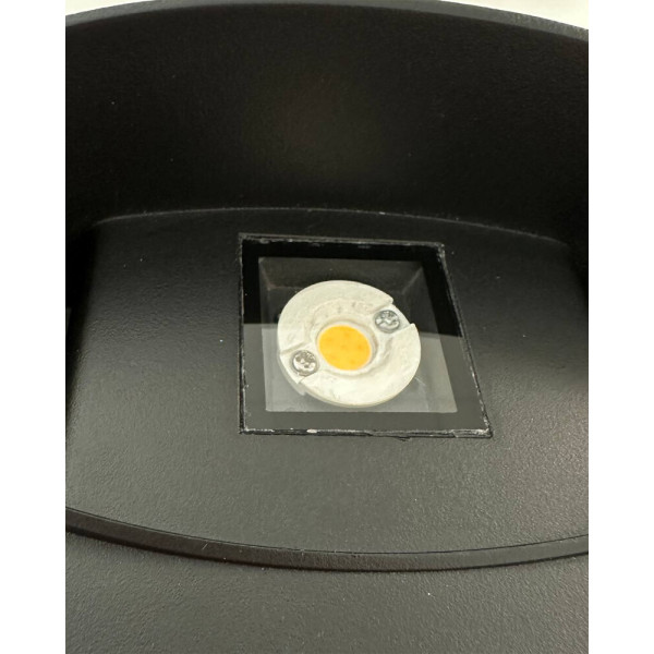 Вуличний світильник Nowodvorski 38182 Ellipses LED 2x5W 3000K 700Lm IP54 Чорний - фото №1