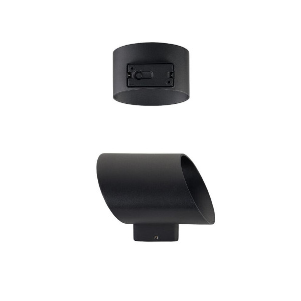 Вуличний світильник Nowodvorski 38182 Ellipses LED 2x5W 3000K 700Lm IP54 Чорний - фото №4