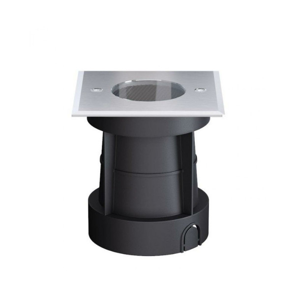 Уличный светильник Kloodi KDGL-SC120X120 ADJ HC GU10 1x10 IP67 серебристый - фото №1