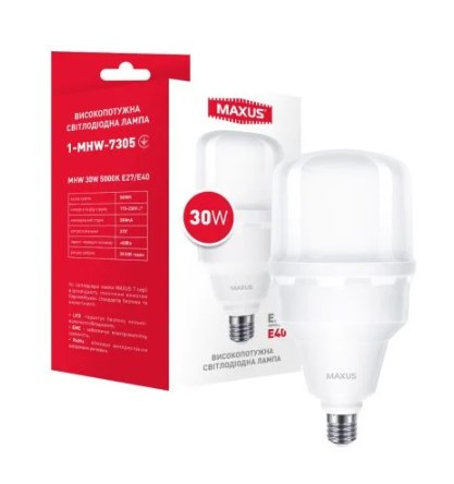 Світлодіодна лампа Maxus HW E27/E40 (1-MHW-7305) - фото №1