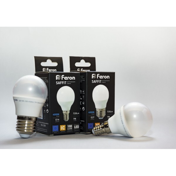 Світлодіодна лампа Feron LB-195 7Вт 2700К Е27 - фото №2