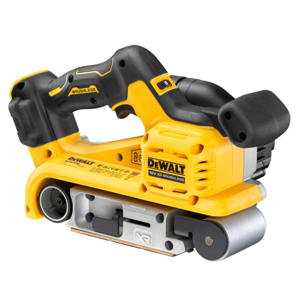 Ленточная бесщеточная шлифмашина DeWALT DCW220NT XR Li-lon 18В размер ленты 75х533мм - фото №2