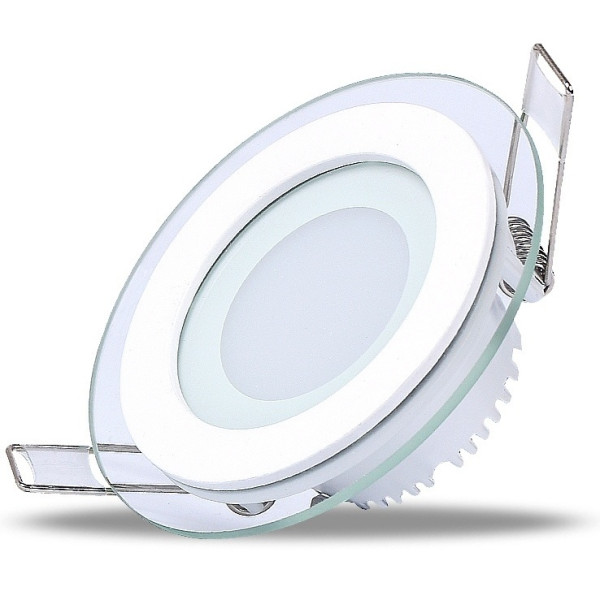 Вбудований світильник Feron 6243 AL2110 6Вт 5000К 480Лм круглий - фото №1