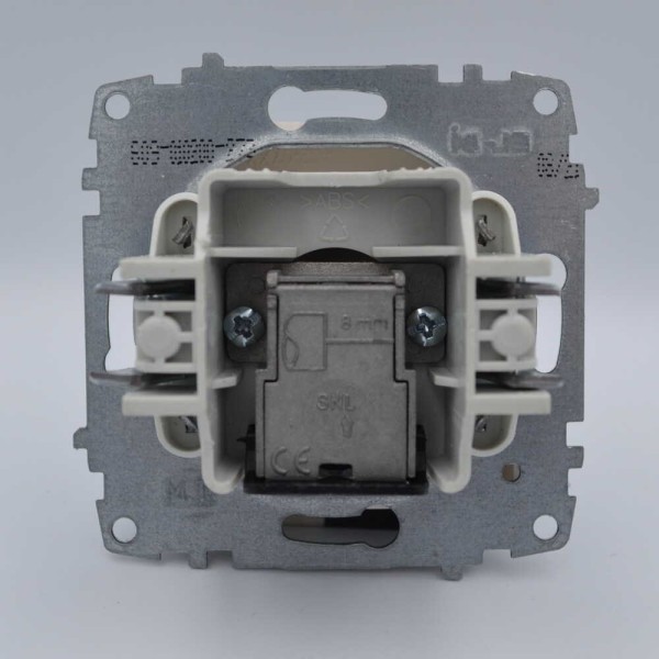 Розетка ELBI ZENA Silverline титан TV без рамки ( 609-011400-273 ) - фото №5