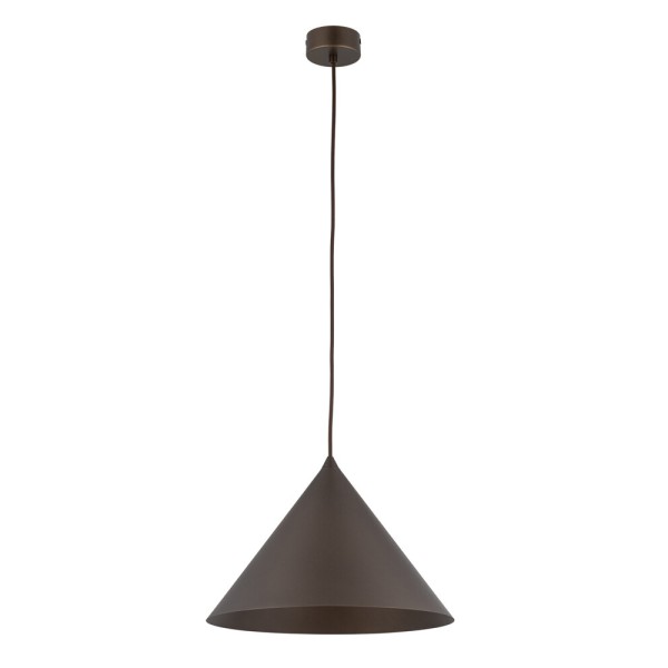 Подвесной светильник, люстра TK Lighting 10038 Cono L E27 1x15W IP20 коричневый