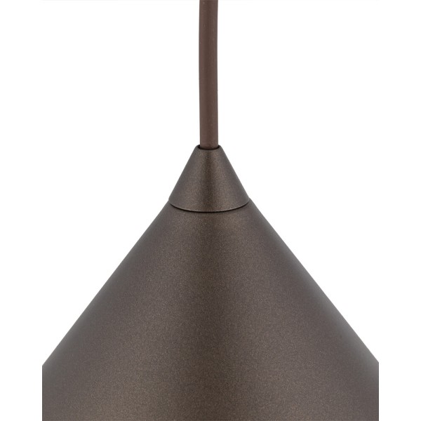 Подвесной светильник, люстра TK Lighting 10038 Cono L E27 1x15W IP20 коричневый - фото №3