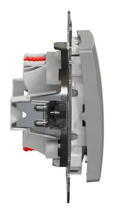 Двоклавішний вимикач Schneider Electric Sedna Design & Elements алюміній SDD113105 - фото №2