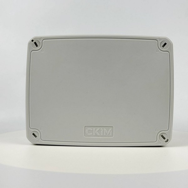 Коробка розподільча СКІМ K160 163х123х68 без отворів сіра IP67 ( B1102014 ) - фото №1