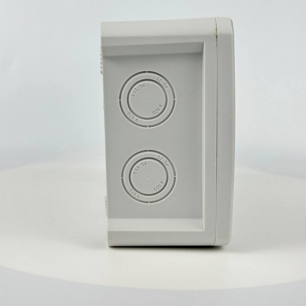 Коробка розподільча СКІМ K160 163х123х68 без отворів сіра IP67 ( B1102014 ) - фото №2