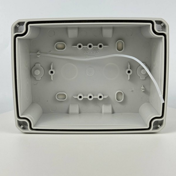 Коробка розподільча СКІМ K160 163х123х68 без отворів сіра IP67 ( B1102014 ) - фото №4