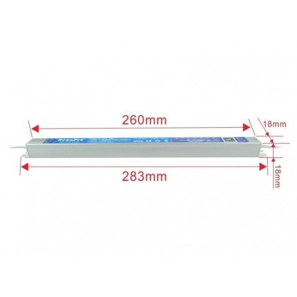 Блок живлення NeonPro Slim 30W DC24V (TL-24E30) - фото №1