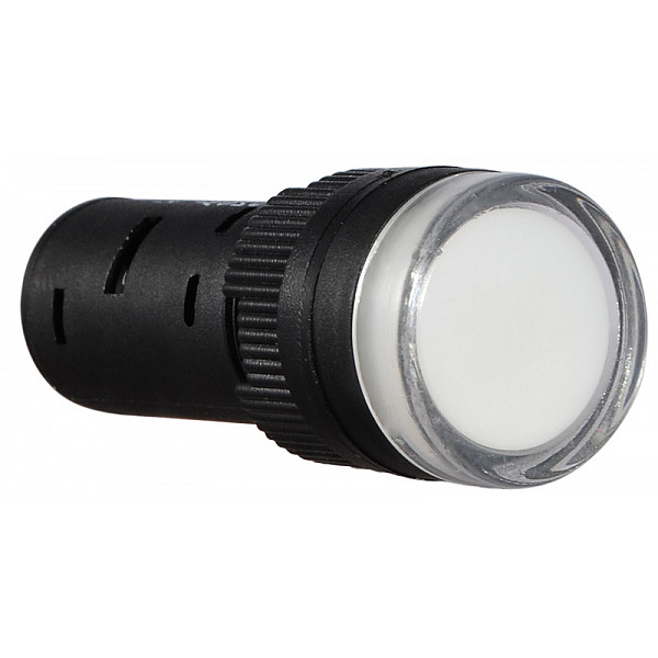 Сигнальна арматура Аско-Укрем AD16-16DS 24В AC/DC біла (A0140030039)