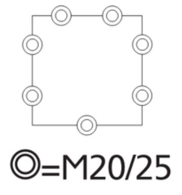 Коробка расключительная Spelsberg PS 1111-7-o (sp11040401) IP66 с гладкими стенками - фото №3