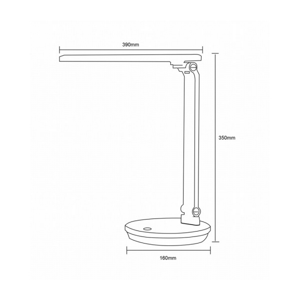 Настільна лампа Zuma Line 5905316642881 SM-542 LED 1x5W 3000K-6000K 250Lm IP20 біла - фото №1