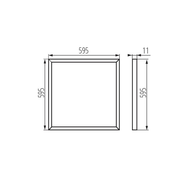 Потолочный светильник Kanlux 28010 Bravo LED 1x40W 4000K 4000Lm IP20 белый - фото №4