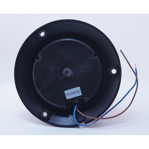 Красный многофункциональный проблесковый маяк Emas IT120R220 220В AC Ø120мм - фото №2