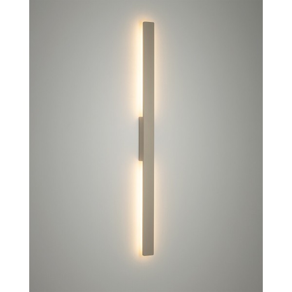 Светильник настенный уличный Nowodvorski 11556 Demi LED M 1x18W 3000K 1200Lm IP54 песочный - фото №1